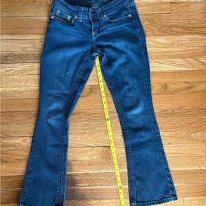 Seven7 Dark Blue Flare Jeans